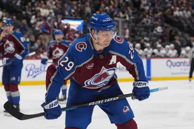 Makar scores to reach rare milestone and Avalanche beat Blue Jackets 7-3 to secure playoff spot
